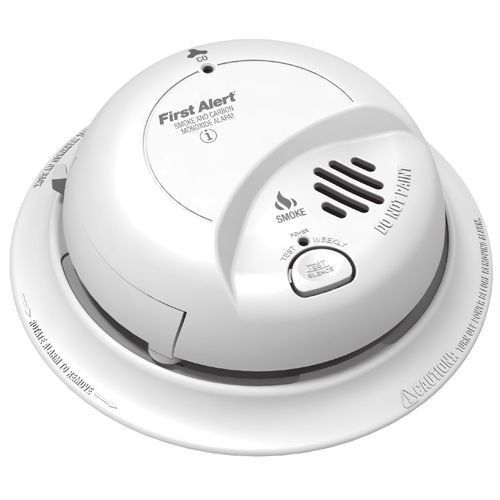 First Alert SC9120B Combination Carbon Monoxide & Smoke Alarm AC Power Authentic