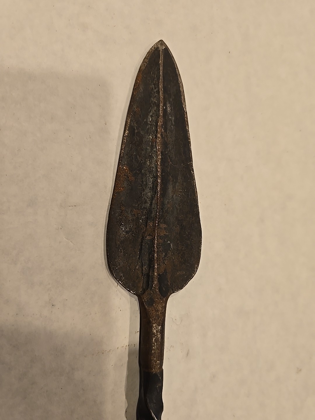 Vintage Metal Hand Forged Spear Or Harpoon African Hunting Or Whaling?