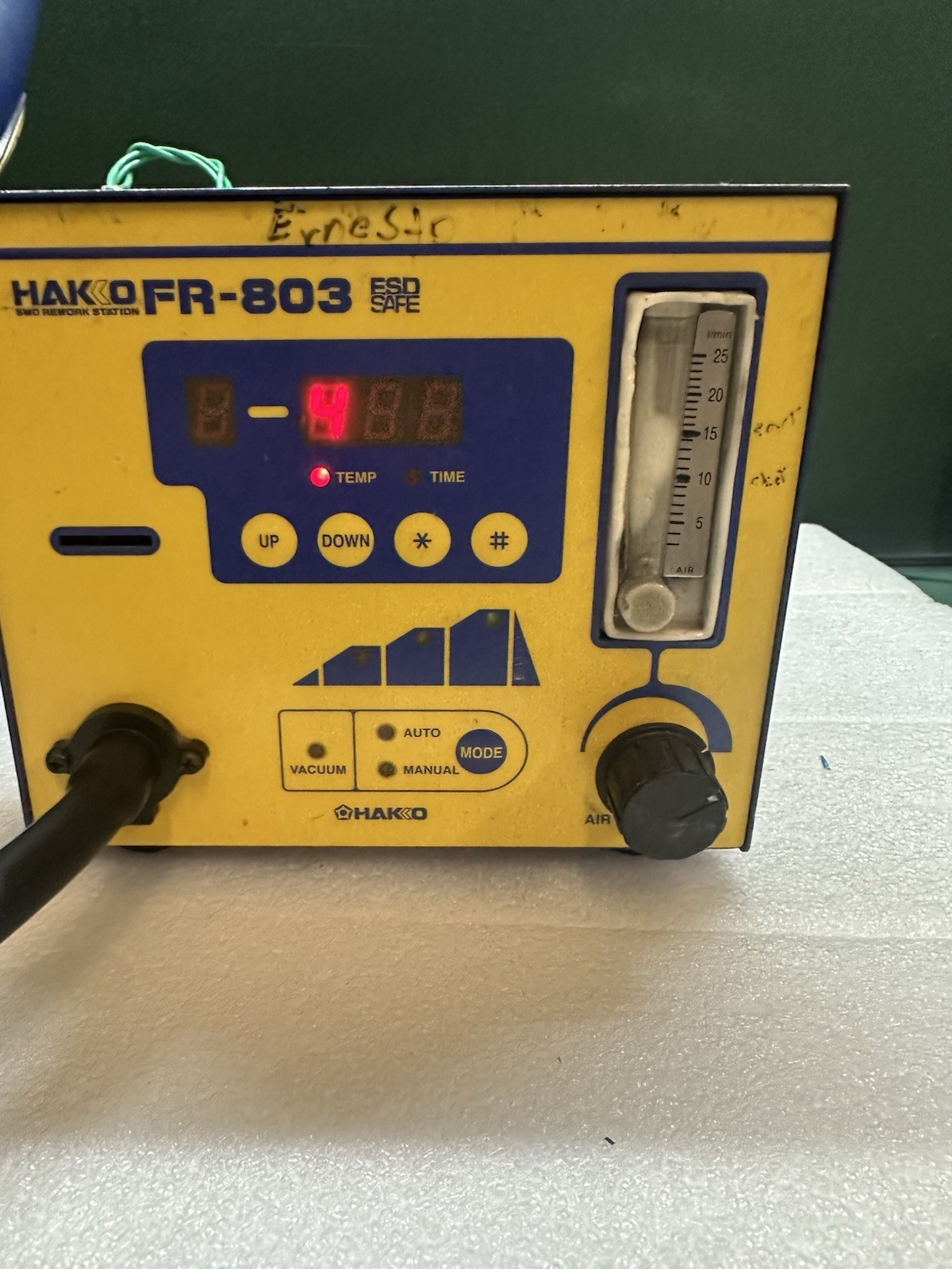Hakko FR-803 Hot Air SMD Rework Station – Digital PCB Repair / Desoldering Tool.