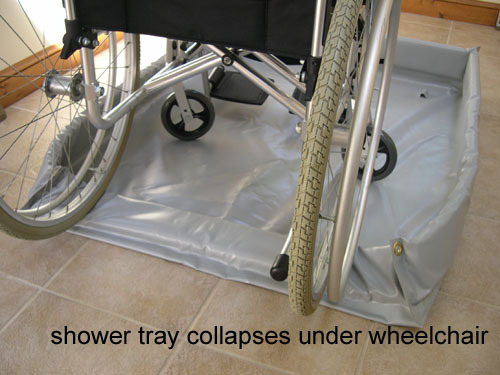 Portable Shower | Wheelchair-accessible Showers | LiteShower Standard Model