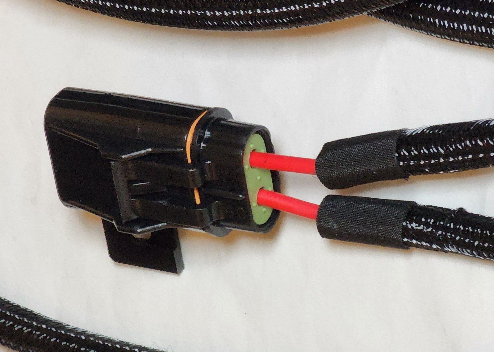 Pierburg CWA150 electric intercooler water pump fused relay 12AWG wiring harness