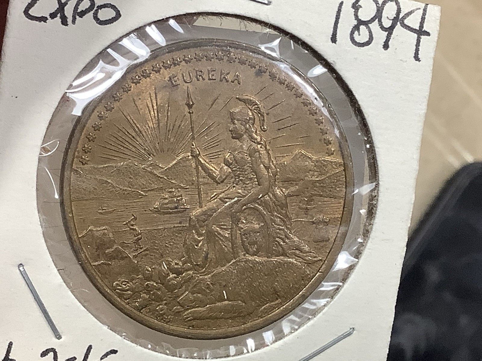 1894-HK-245a So-Called Dollar California Mid Winter Exposition Nice1, Rare!