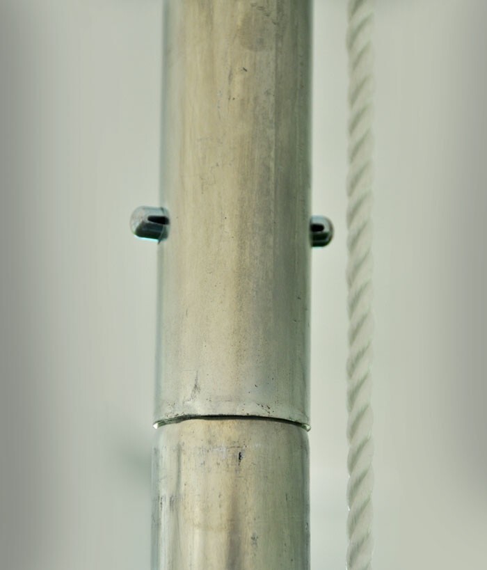 Weekender Pole Tent 20x20 White Canopy Event Wedding Party Backyard Gazebo