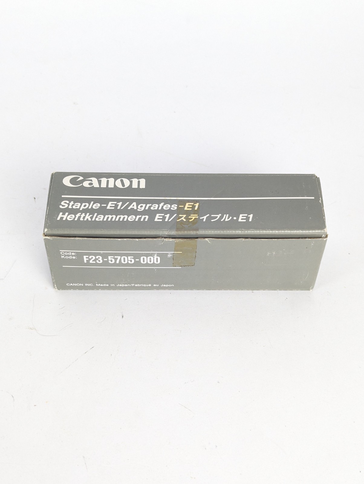 NEW Canon Staple-E1 Replacement Cartridges 3-Pack - 15,000 Staples Made in Japan