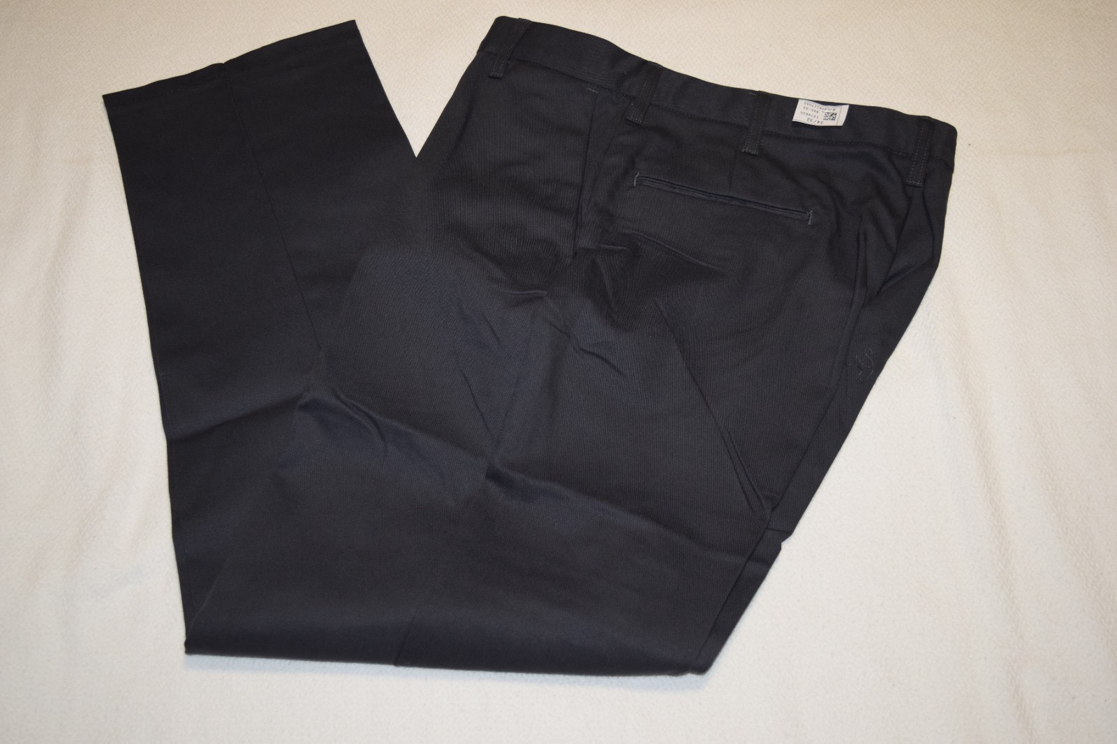 CINTAS COMFORT FLEX CHARCOAL GRAY WORKS PANTS 945-33, 36x32, 34x32