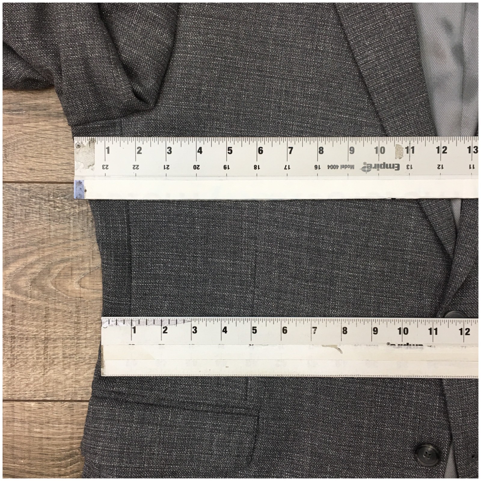 KENNETH COLE Mens Blazer Sport Coat Casual Jacket Size 48R Slim Fit Wool Suit