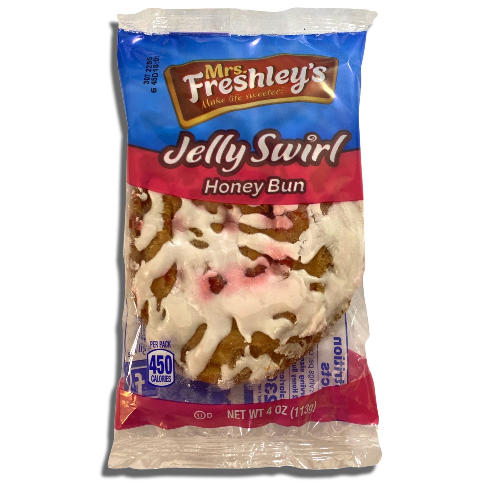Mrs. Freshley's Jelly Swirl Honey Bun | Case of 9