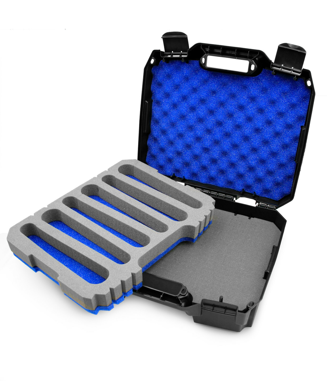 CM Microphone Case For 12 Wireless Mic System Microphones -Hard Shell Protection
