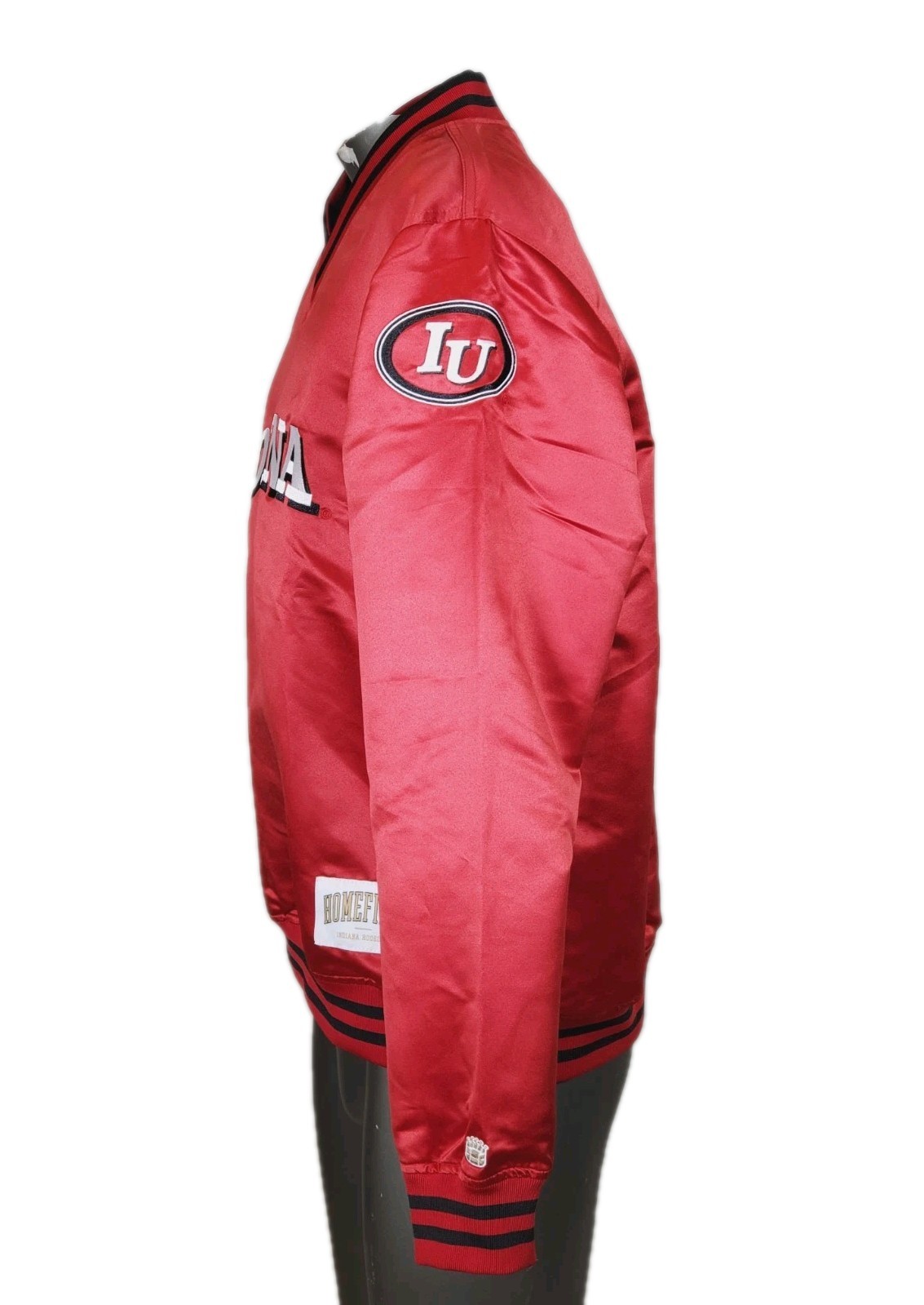 Homefield Indiana University Hoosiers Campus Classic Pullover Red Satin Unisex M