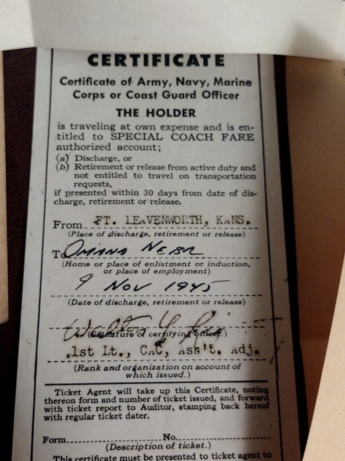 WW2 US Army Corporal /Photos/Letters , Discharge Papers , Pictures . Etc