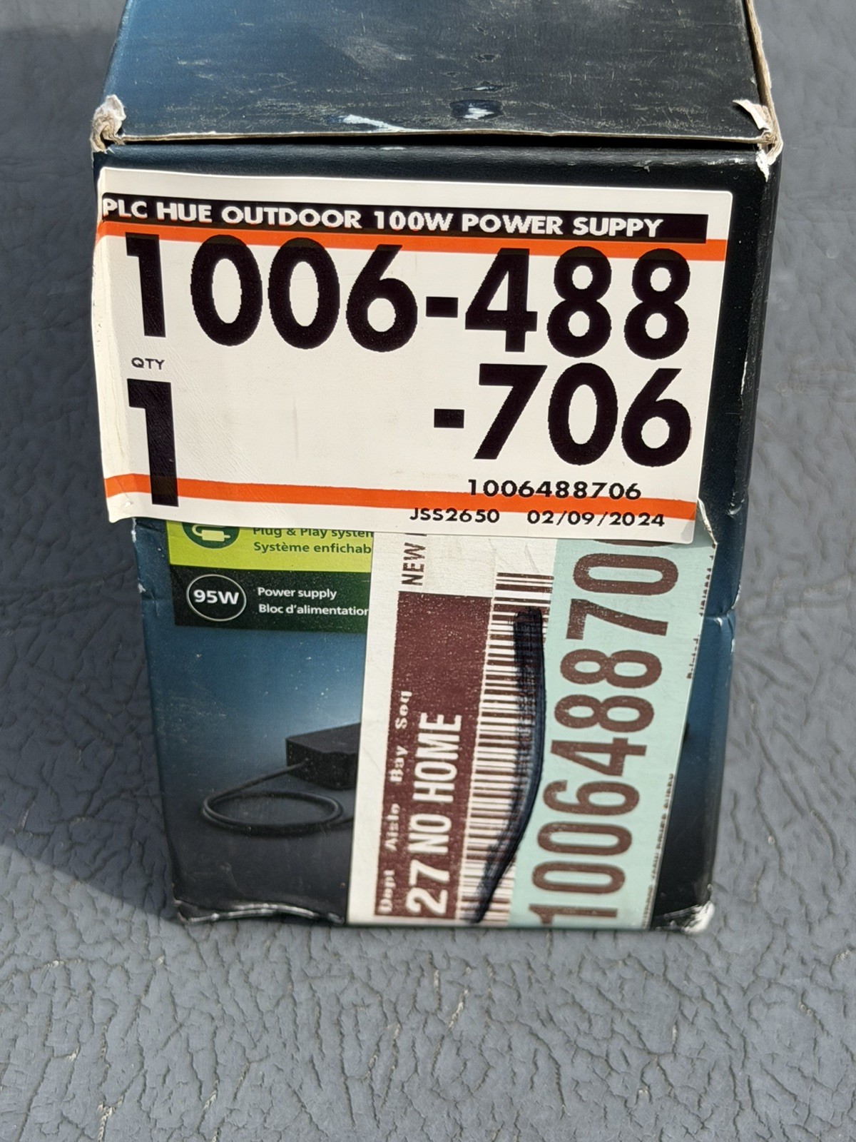 Philips Hue 95W Outdoor Power Supply Black Low Voltage Fully Weatherproof NEW ✅