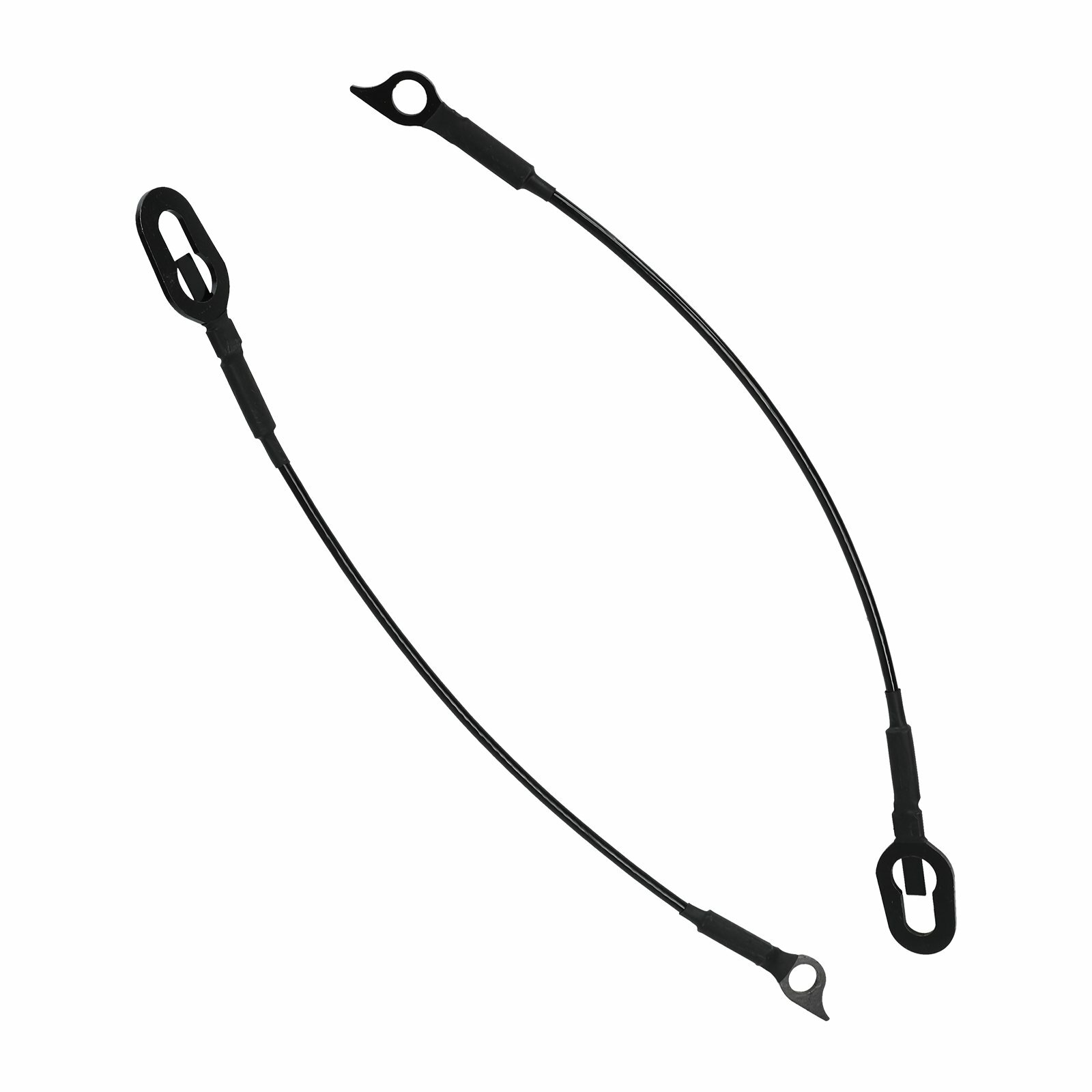 Pair Tailgate Cable Lift Support Strap for 94-01 02 Dodge Ram Pickup 55345124AB