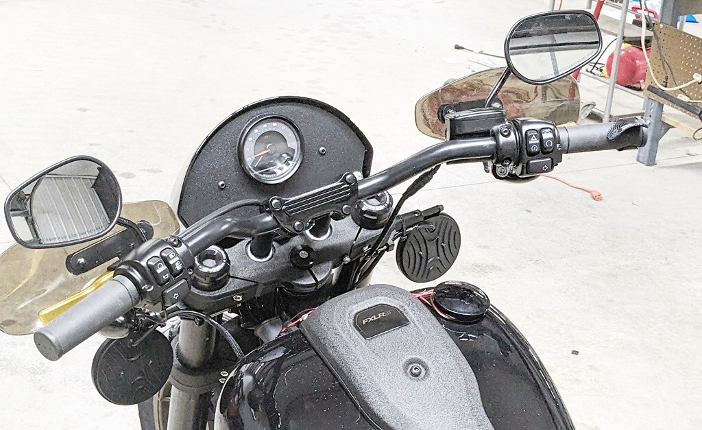 Calsci Low Rider S 2020-2025 Dashboard Instrument Gauge Tach Speedo Relocate