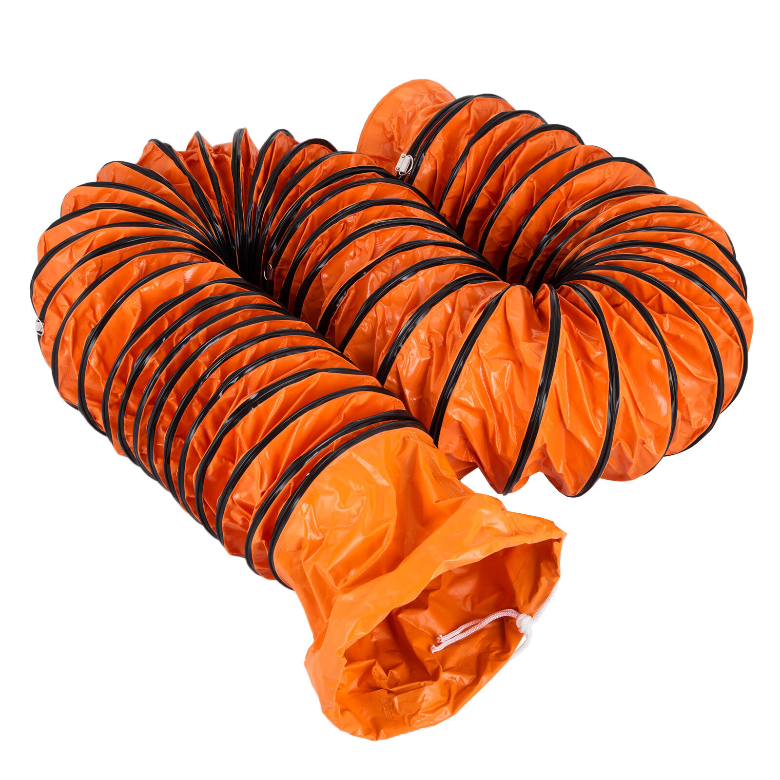 25FT PVC Flexible Duct Hosing 12 Inch INDUSTRY SUPPLY EASY OPERATION PROMOTION