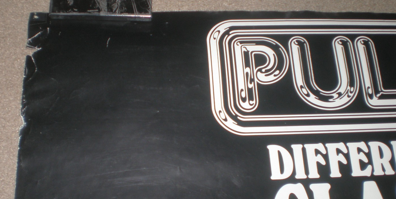 PULP DIFFERENT CLASS 1995 U.K. ORIGINAL POSTER 33X24 RARE VARIANT