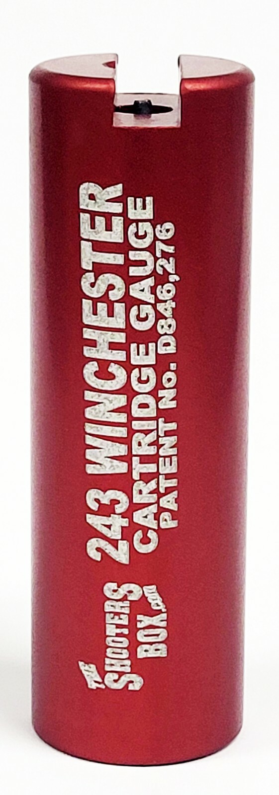 243 Winchester Case & Ammunition Gauge - For Checking Your Ammo - Free Shipping!