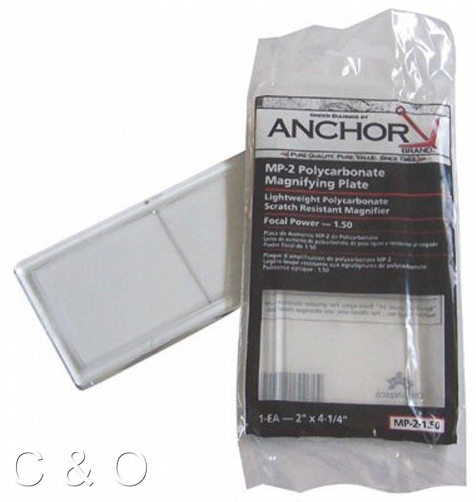 WELDING HELMET MAG CHEATER LENS - 2x4.25 - POLYCARBONATE - 2.00 DIOPTER POWER