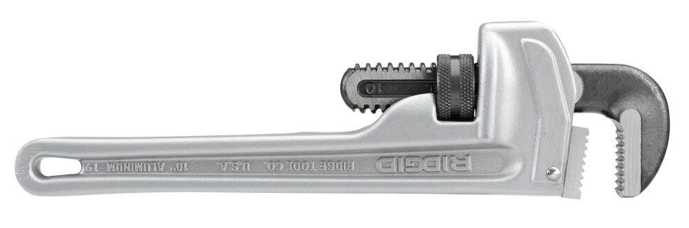 Ridgid 31090 10" Aluminum Straight Pipe Wrench - Model 810