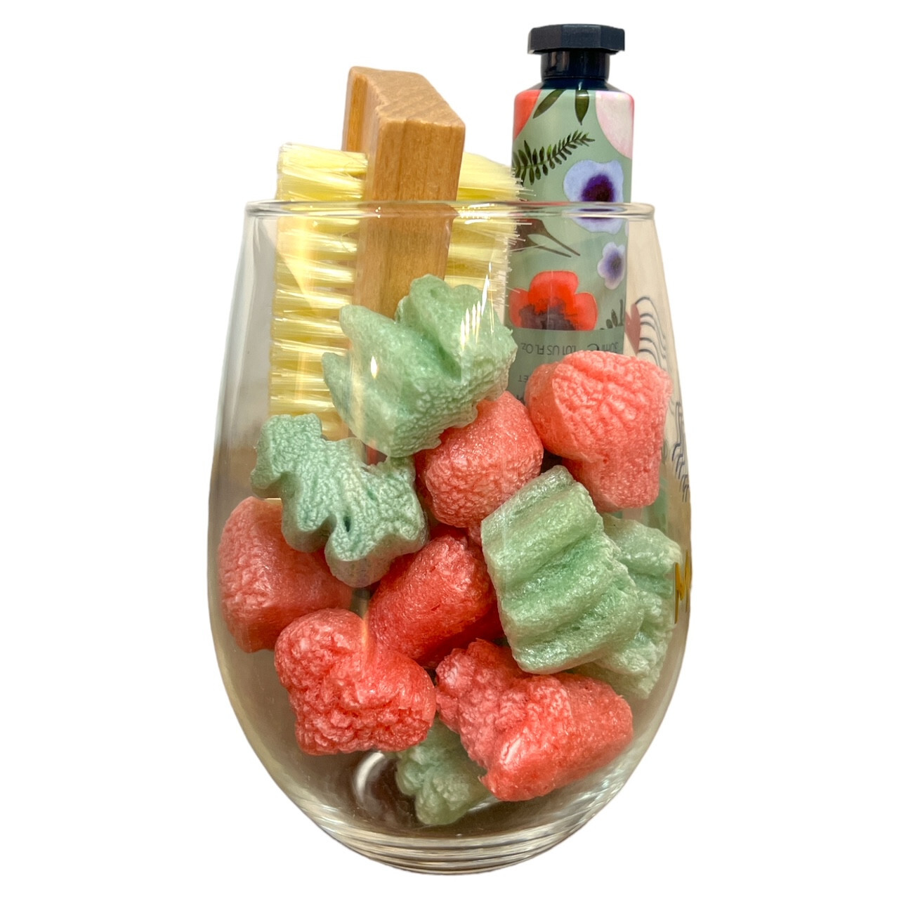 FunPak Packing Peanuts Christmas Love 1.5 cu ft Compostable Biodegradable