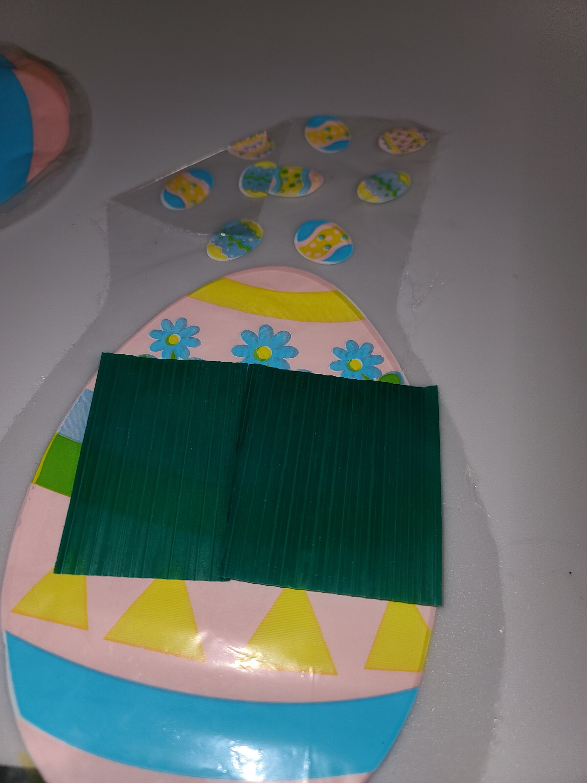 Vintage Disposable Candy Bags Easter Egg Bags 11.25 in x 6 in Plastic (30 Count)