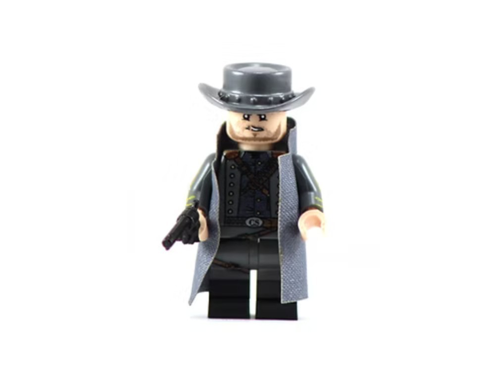 Custom Scar the Bounty Hunter Minifig Printed on Genuine Lego Parts -by BKB