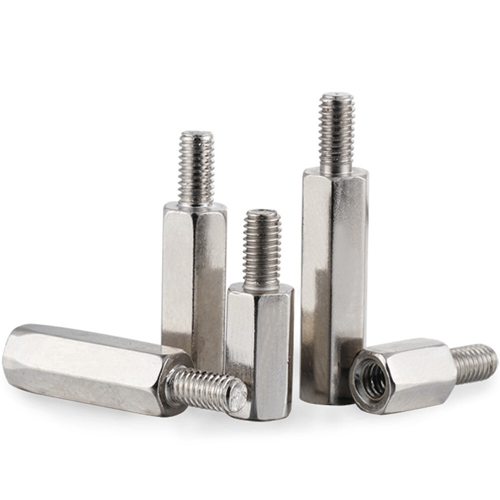 M8 - 1.25 Male-Female Stainless Steel Hex Column Standoff Support Spacer Pillar*