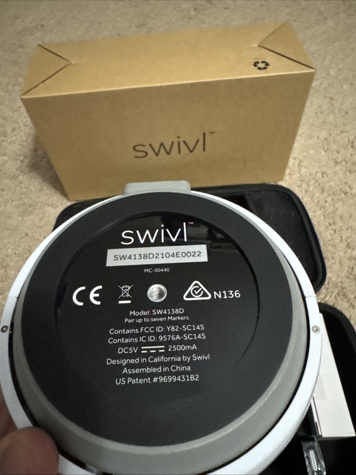 Swivl SW4138-CX5 CX Series Robot Video Capture System-5 Markers(Remote Control)