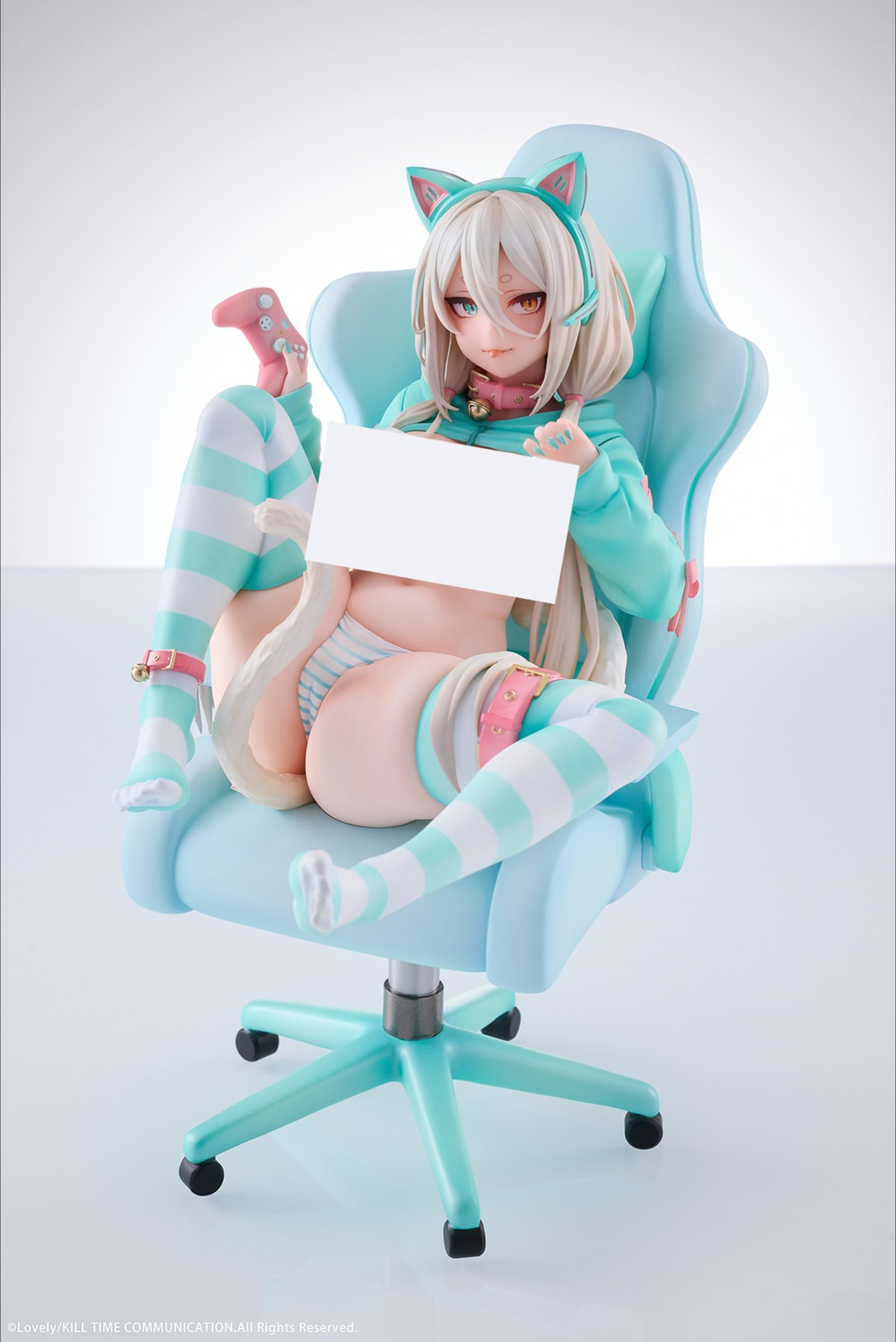 Lovely Nekomata Big Tits Gamer Shiro 1/6 Complete Figure Toy Model New IN Hand@