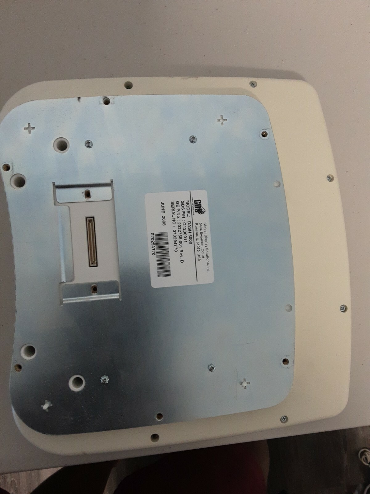 GE Dash 5000 Patient Monitor Display Assembly Complete