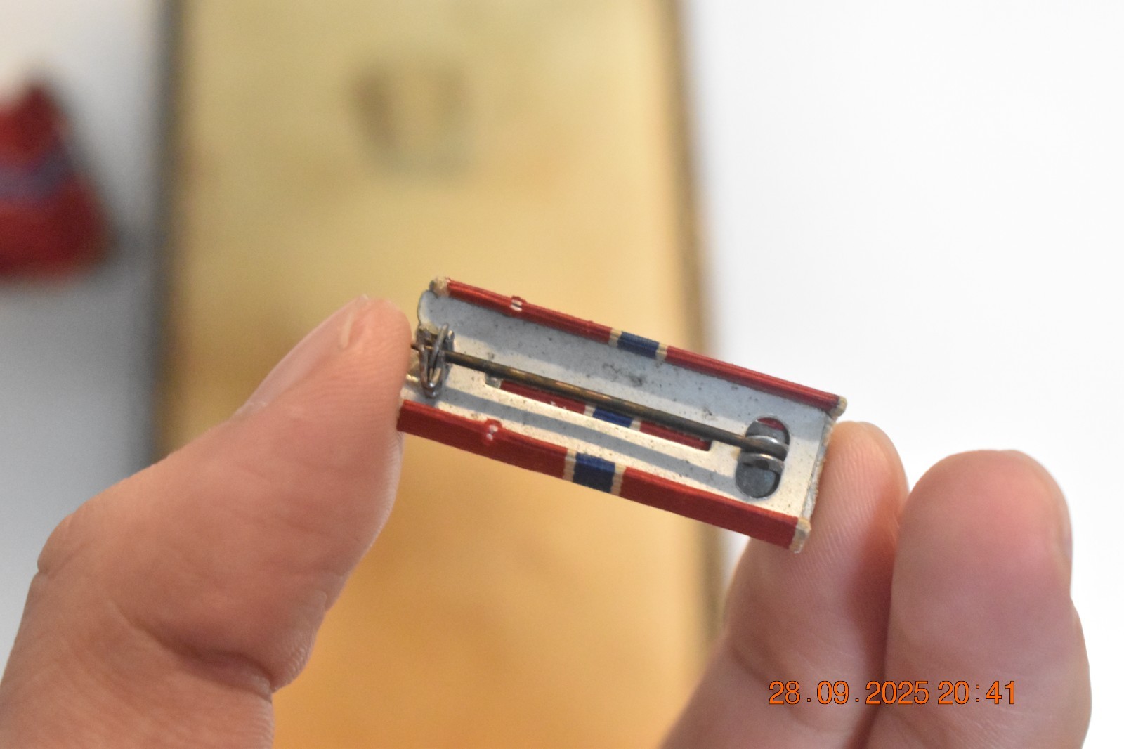 Boxed WW2 Wrap Brooch Bronze Star US Mint USN/USMC Contract