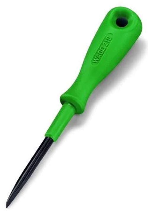 WAGO 210-647 Partially Insulated Short Operating Tool Screwdriver