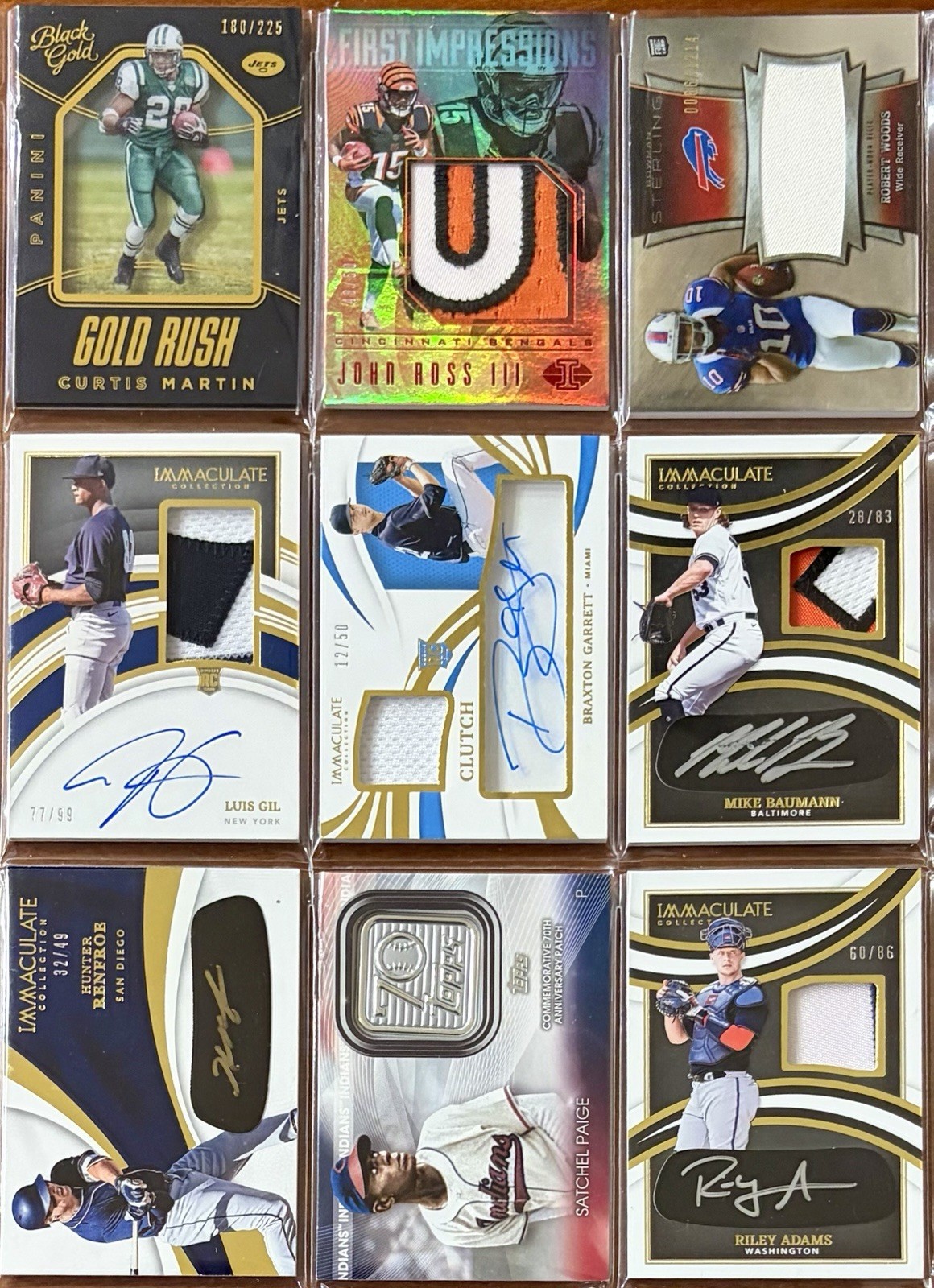 (86) Total Sports Cards Lot of Autographs, Jersey Relics, #d, Autos, 1/1 Plate!