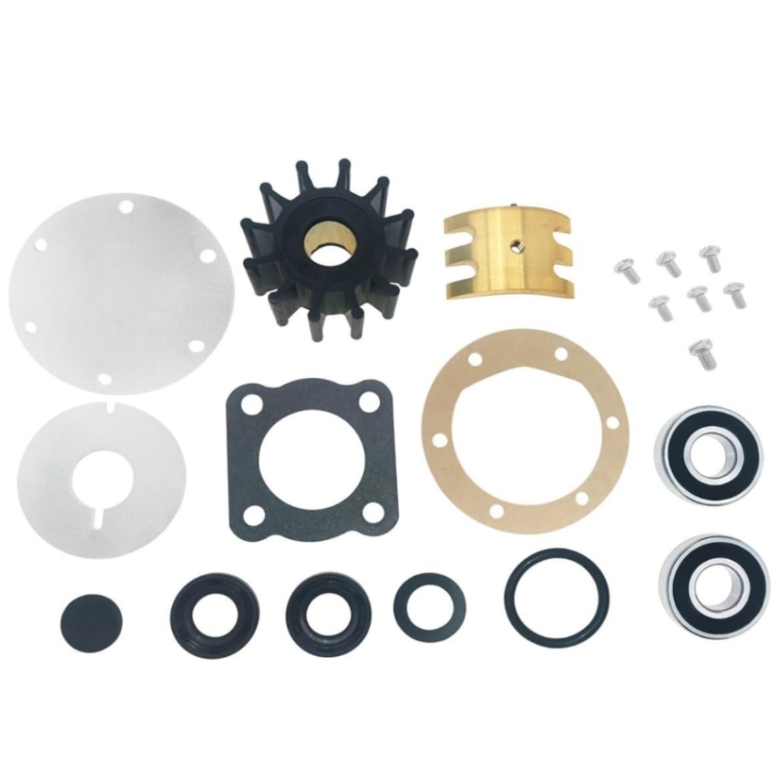 Rebuild Kit For Perkins Marine Diesel Sea Water Pump 35615 Jabsco 3270-0001