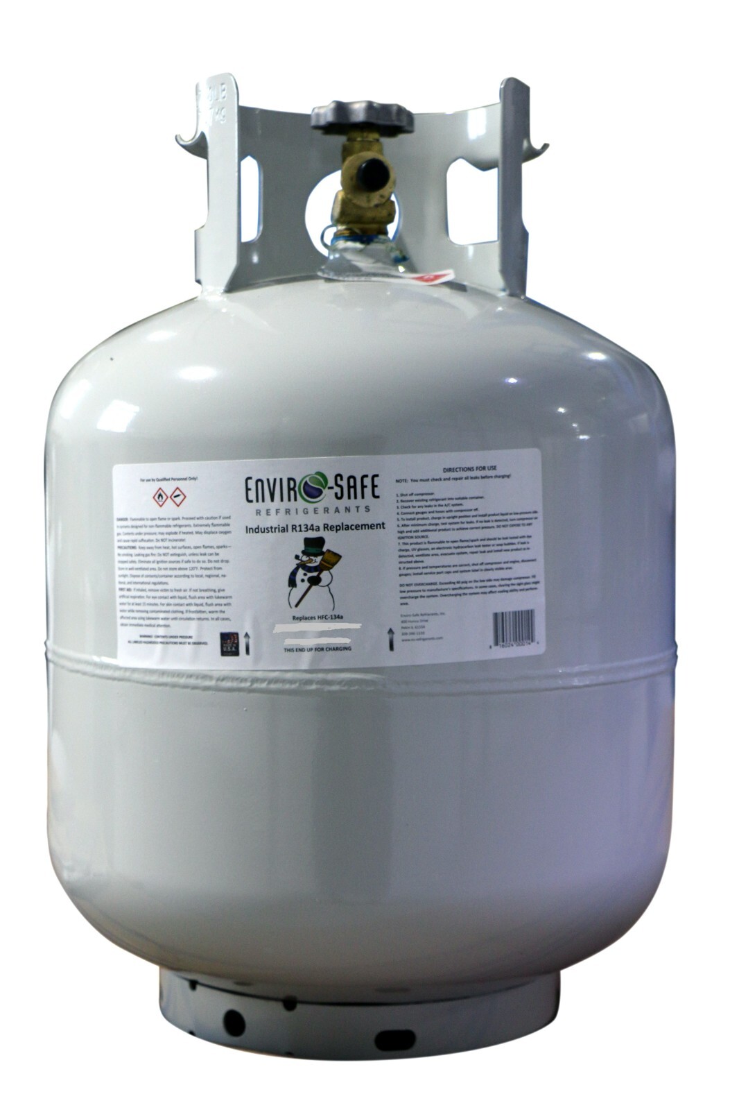 Enviro-Safe Industrial 134a Replacement 30lb Equivalent Cylinder #1070