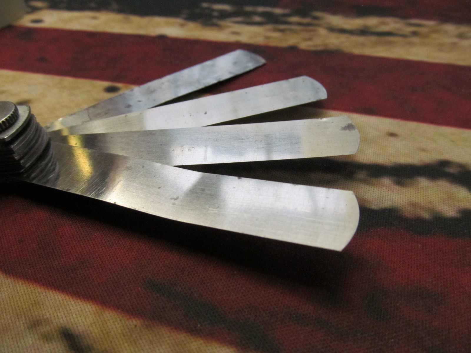 Vintage PROTO Feeler Gage No. 000AA - Made In USA - Los Angeles Mfd USA