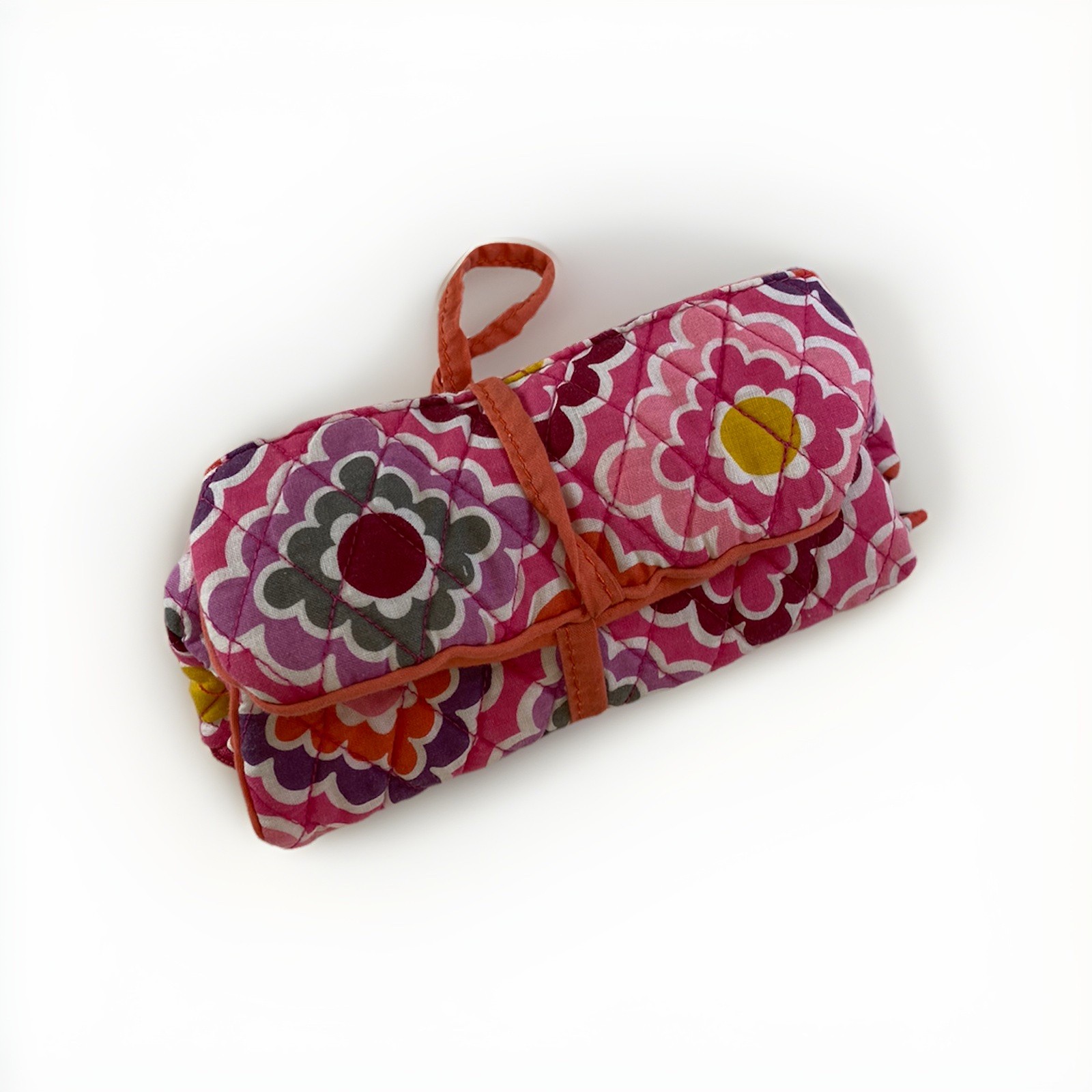 Pottery Barn Teen Quilted Mani/Pedi Roll Storage Plush Bag