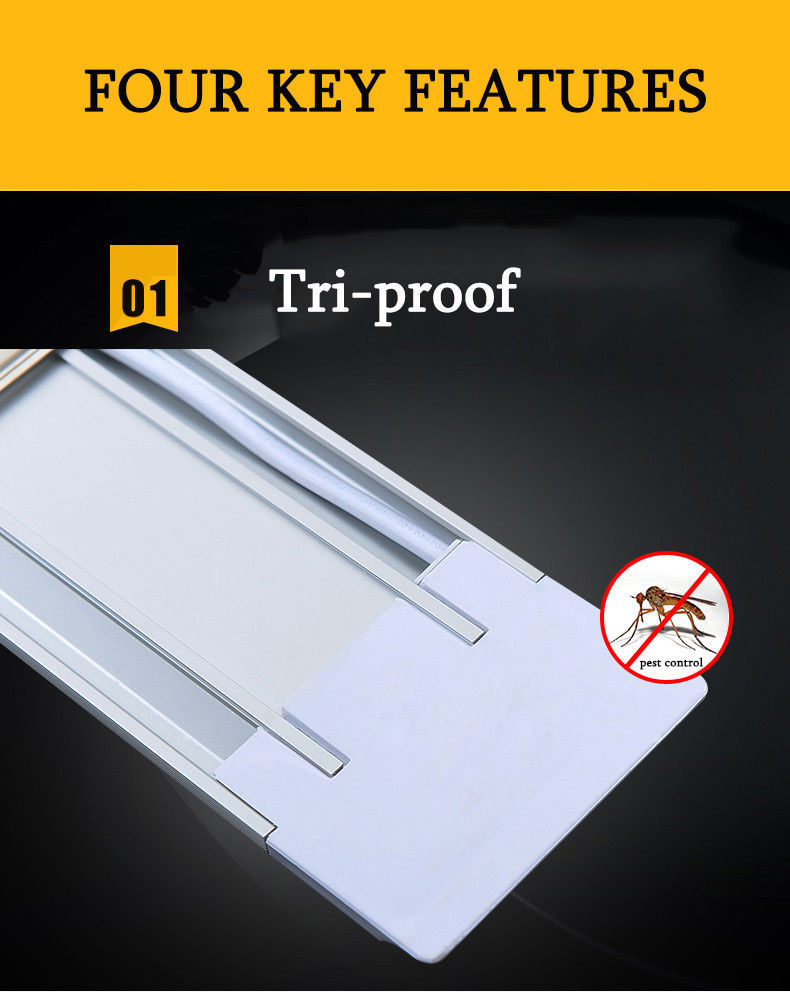 1FT 2FT 3FT 4FT LED Linear Batten Tube Light Bar Wall/Ceiling Mount Lamp Fixture