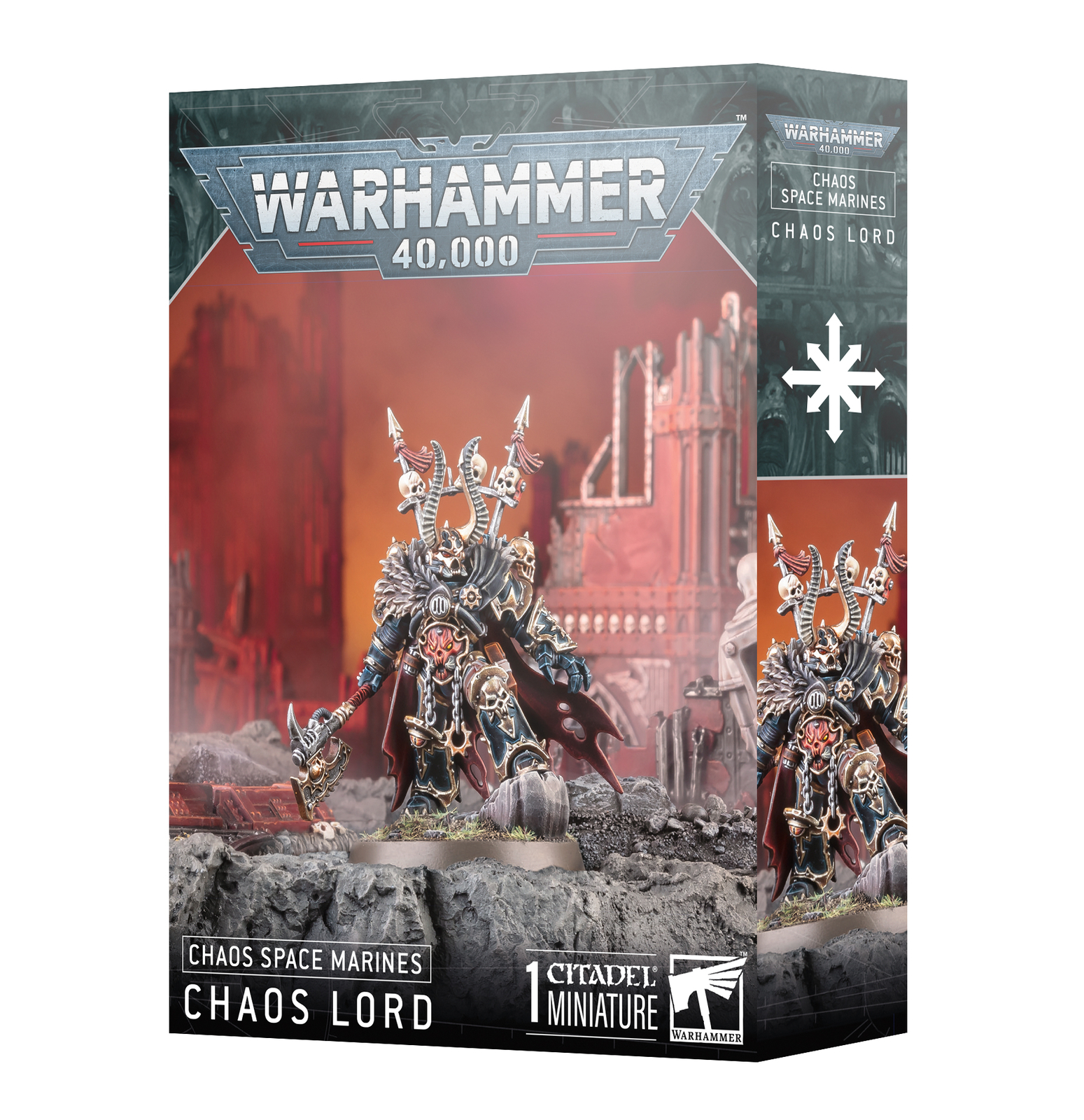 2024 ver. Chaos Space Marines: Chaos Lord Warhammer 40K