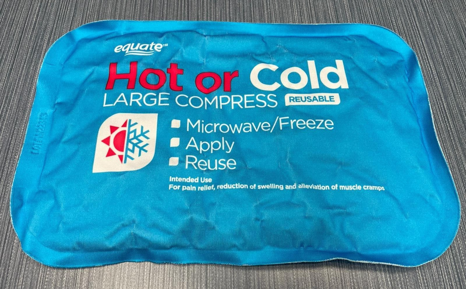 Lot of 3 x Hot or Cold Large Reusable Compress Hot or Cold Therapy