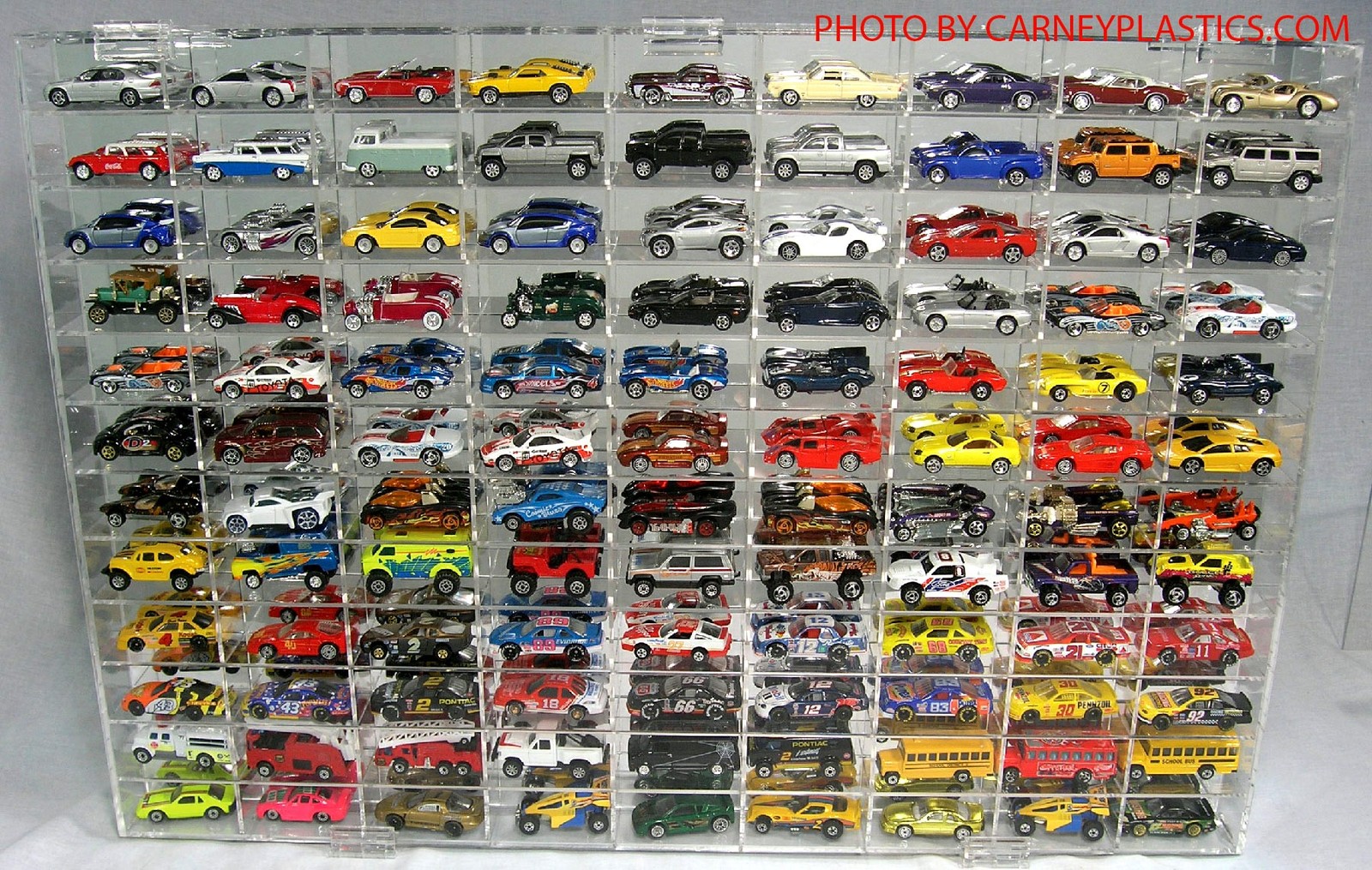 Hot Wheels compatible Display Case holds 108 cars 1:64