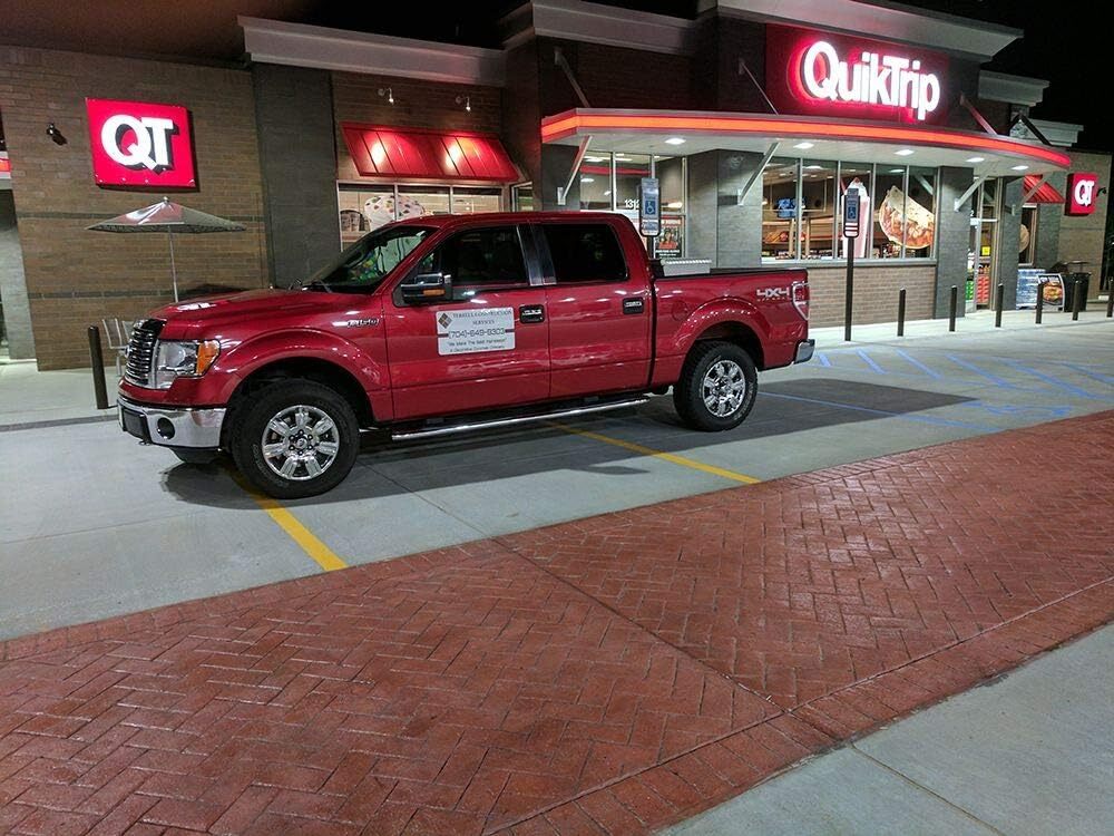 Herringbone Paver Concrete Stamp Single by Walttools (Rigid)