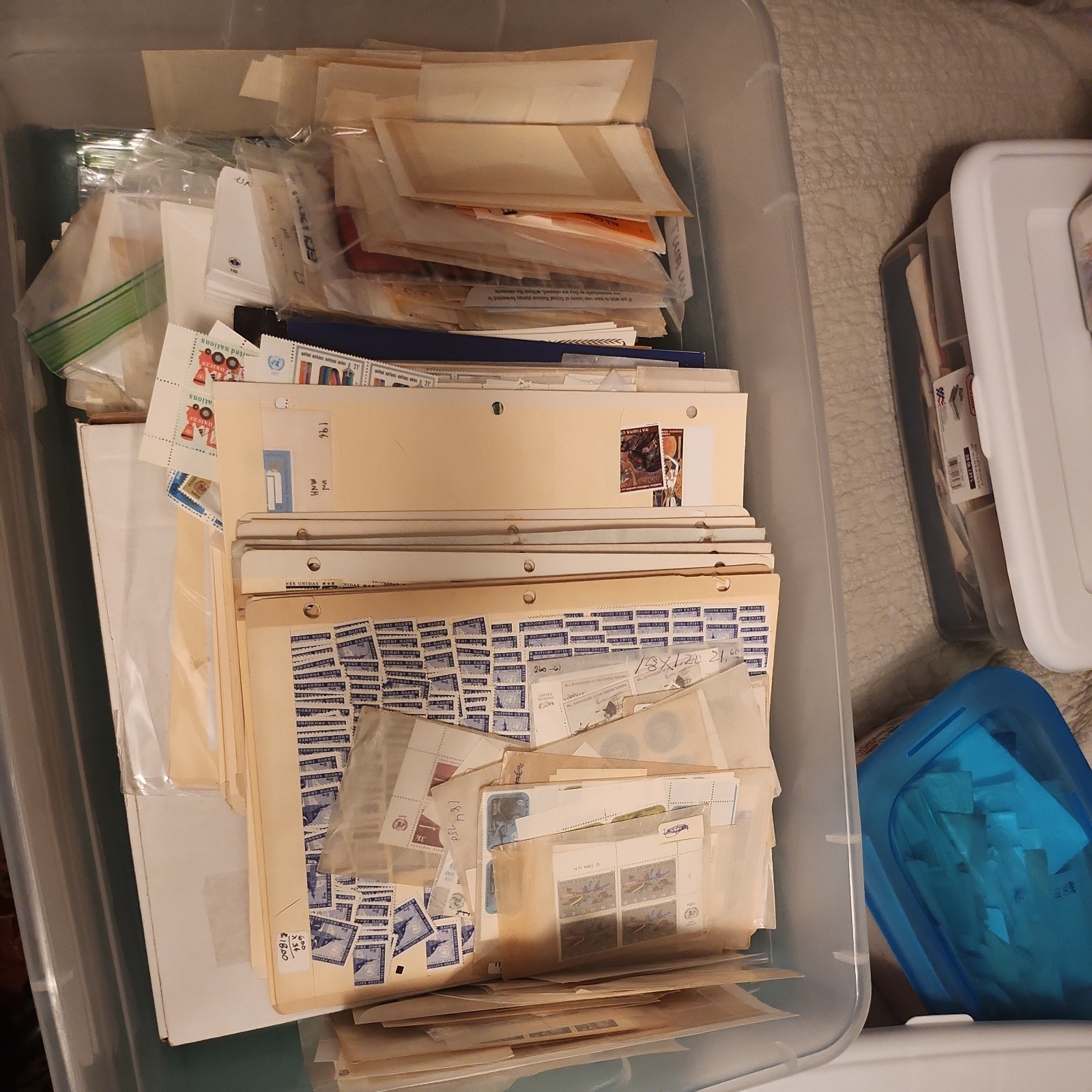 Huge Assortment Worldwide US/Foreign Stamps Used, Mint, Glassines, Covers, BOBs