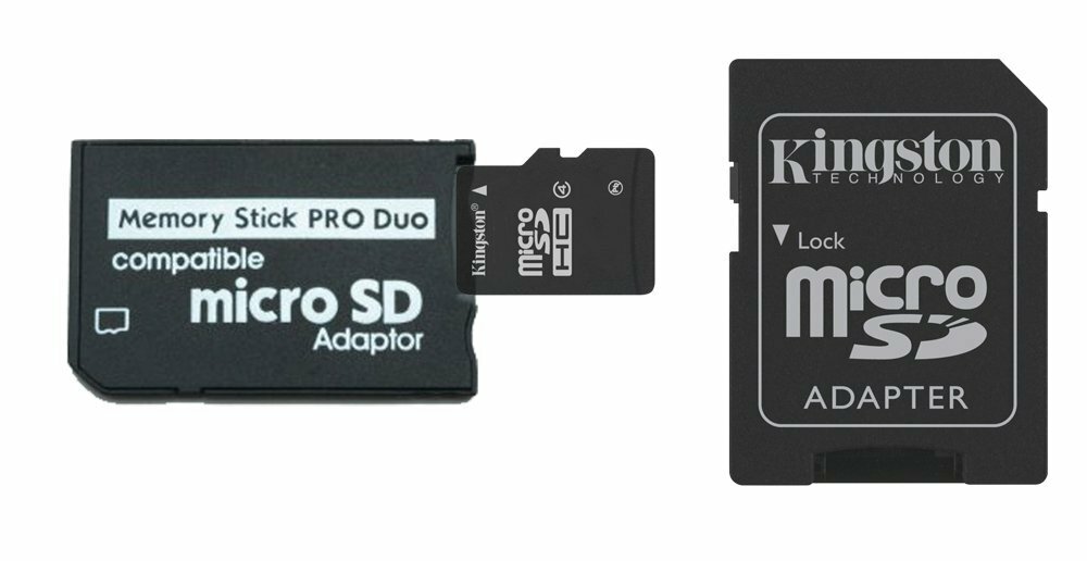 Adapter for Micro SD SDHC TF Card to Memory Stick MS Pro Duo PSP Support 64GB
