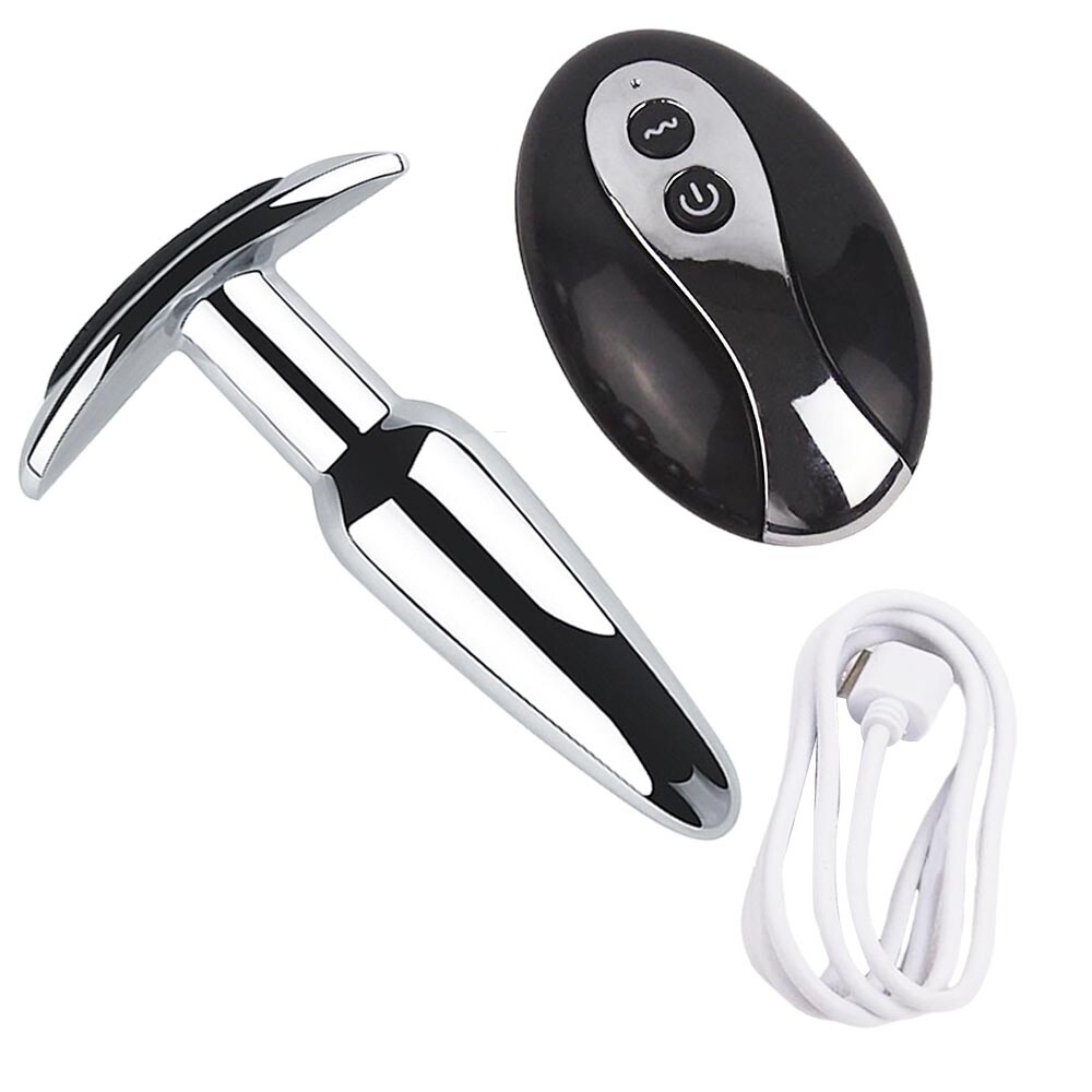 Remote Control Vibrating Butt Plug Anal Vibrator G Spot Massager Dildo Sex Toys