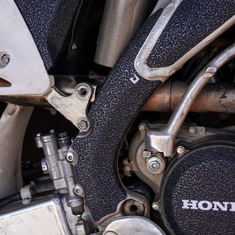 Black Frame Guards 2005-2008 Honda CRF450 Grip Tape Protectors CRF 450 CRF450R