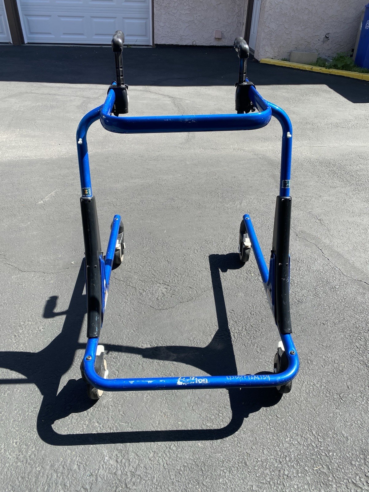 Rifton Pacer Adult Therapy Gait Trainer Large K503 200lb Cap Blue Mobility Aid