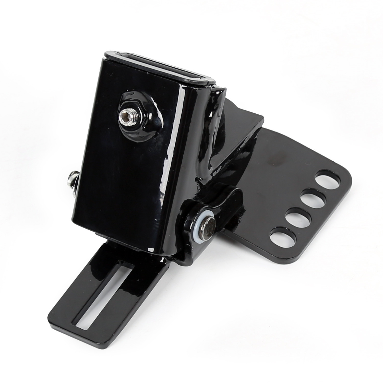 Adjustable Driver Backrest For Harley Road King 97-24 One-Piece Slotted Seats