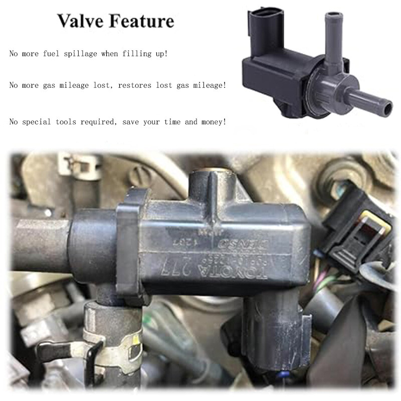 🔥 Toyota & Lexus Evap Vacuum Vapor Canister Purge Valve Solenoid 90910-12259 🔥