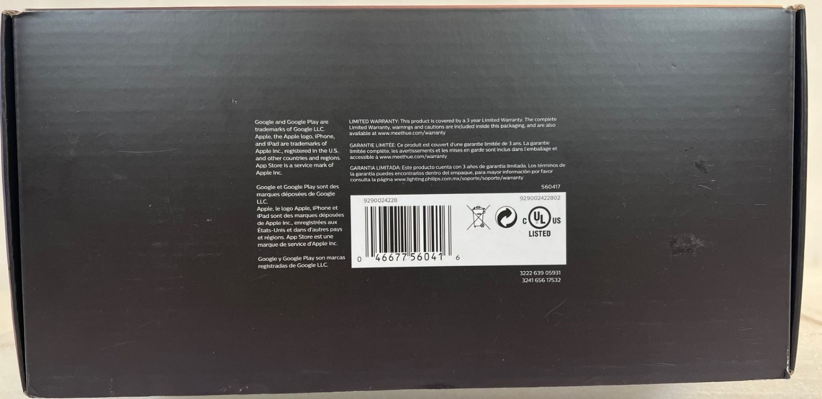 Philips Hue Play Gradient 560417 65" Color-Changing LED Lightstrip -FREE S/H