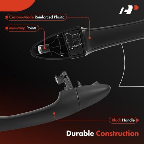 Front or Rear Left Driver Side Exterior Door Handle Compatible with Kia